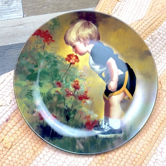 Donald Zolan's "Wonder of Childhood" Plate 1986 - Picture 1 of 5